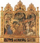 Gentile da Fabriano,Adoration of the Magi (mk36) Botticelli